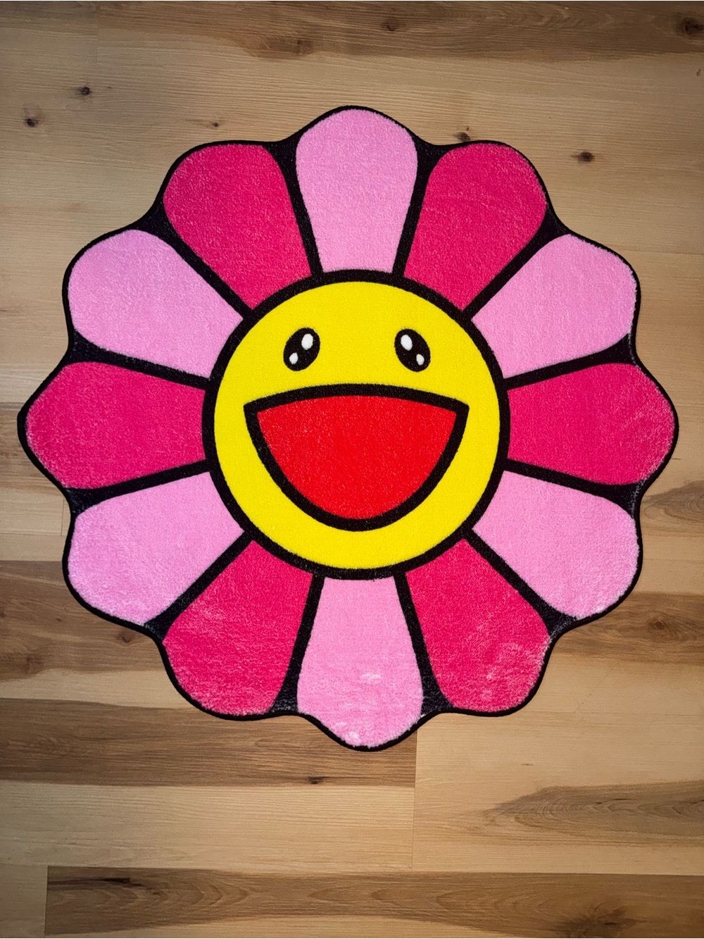 Murakami Hot Pink & Light Pink Design Rug